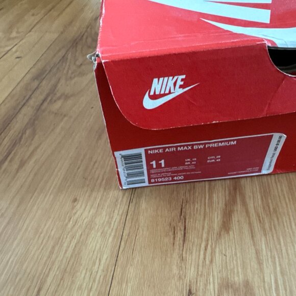 Nike Sneakers Mens 11 Air Max BW Premium Denim 819523-400 Blue Athletic Shoes - Picture 5 of 6